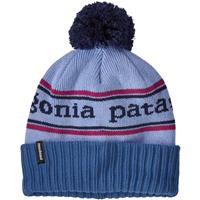 Patagonia Youth Powder Town Beanie - Park Stripe Knit / Beluga (PKBA)