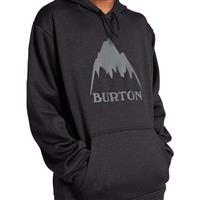 Burton Men's Oak Pullover Hoodie - True Black Heather