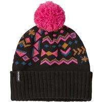 Patagonia Youth Powder Town Beanie - Wandering Woods Knit / Pitch Blue (WAPH)